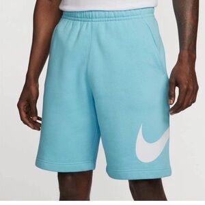 Nike Club Fleece Short  aqua   Size Large